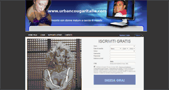 Desktop Screenshot of member.urbancougaritalia.com